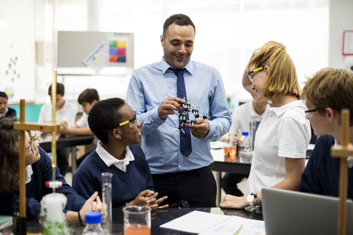 Teacher With Kids